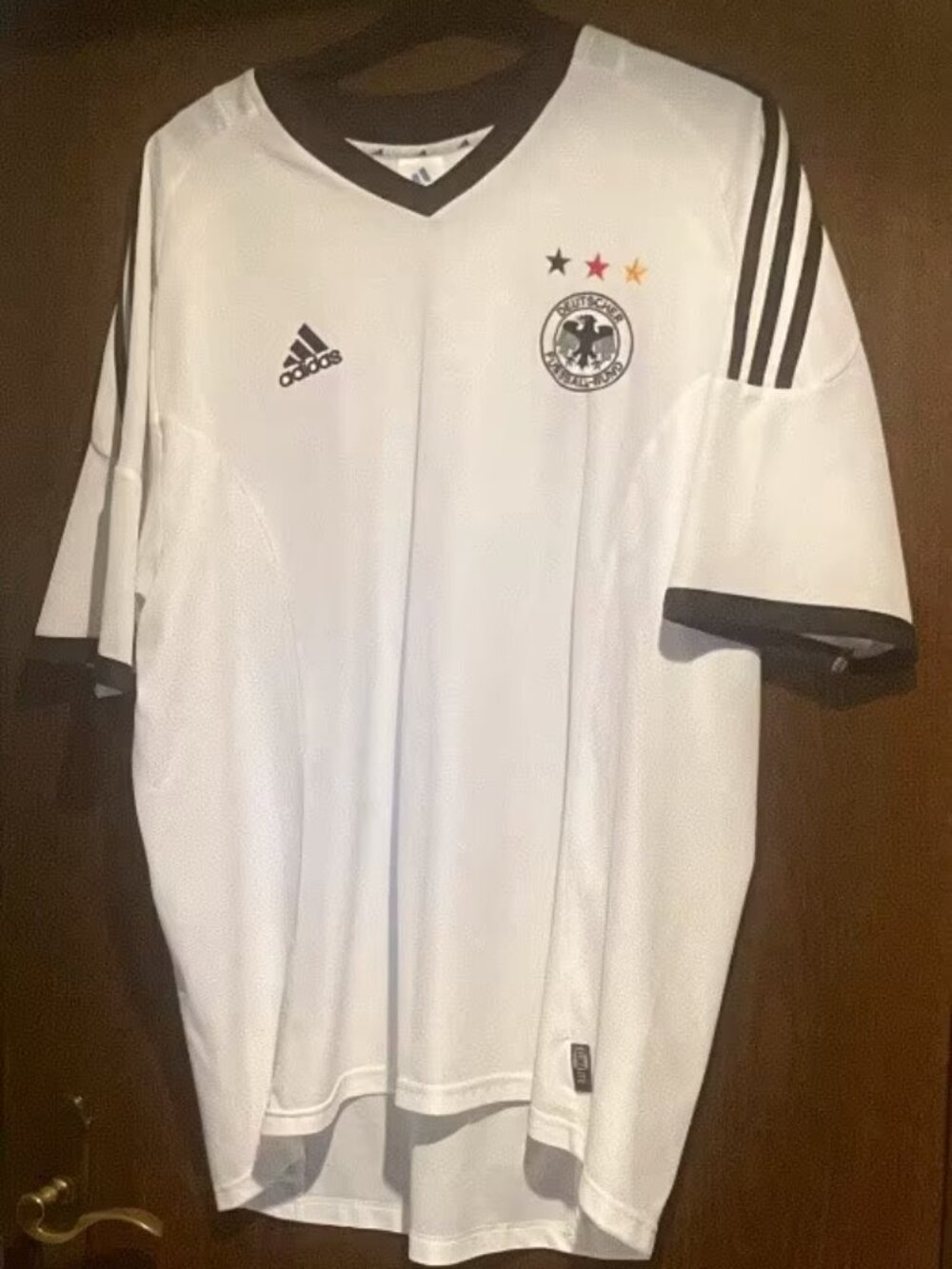 Adidas Germany DFB Home Jersey — White, Size XL